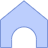 Abstract House Element from Geometric shapes Set