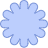 Circle Flower Element from Geometric shapes Set