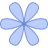Flower 3 Nature Element from Geometric shapes Set