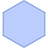 Hexagon Element from Geometric shapes Set