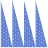 Abstract Nature Grass Element from Geometric shapes Set