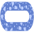 Abstract Path Oval Route Element from Geometric shapes Set
