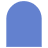 Abstract Arch Element from Geometric shapes Set