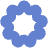 Abstract Donut Element from Geometric shapes Set