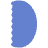 Abstract Pastry Element from Geometric shapes Set