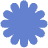 Circle Flower Element from Geometric shapes Set