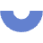 Circle Half Element from Geometric shapes Set