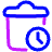 Delete Auto Trash Icon from Plump Neon Set