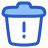 Interface Delete Bin Alert icon - Free transparent PNG, SVG. No Sign up needed.