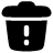 Interface Delete Bin Alert icon - Free transparent PNG, SVG. No Sign up needed.