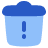 Recycle Bin Alert icon - Free transparent PNG, SVG. No Sign up needed.