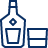Bottle Glass Icon from Cyber Line Set