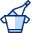 Champagne Bottle Chill Icon from Cyber Duotone Set