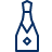 Champagne Bottle Icon from Cyber Line Set