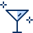 Cocktail Glass 1 Icon from Cyber Duotone Set