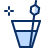 Cocktail Glass 3 Icon from Cyber Duotone Set