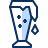 Glass Beer 2 Icon from Cyber Duotone Set