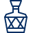 Rum Bottle Icon from Cyber Line Set