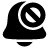 Block Bell Notification icon - Free transparent PNG, SVG. No Sign up needed.