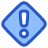 Interface Alert Warning Diamond icon - Free transparent PNG, SVG. No Sign up needed.