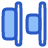 Distribute Right icon - Free transparent PNG, SVG. No Sign up needed.