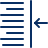 Indent Right Icon from Cyber Line Set
