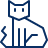 Cat 1 Icon from Cyber Line Set