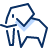 Elephant Icon from Cyber Duotone Set