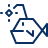 Fish 2 Icon from Cyber Line Set