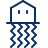 Jellyfish 1 Icon from Cyber Line Set
