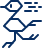 Ostrich Icon from Cyber Line Set