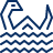 Sea Serpent Icon from Cyber Line Set