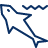 Shark Icon from Cyber Line Set