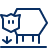 Sheep 1 Icon from Cyber Line Set