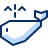 Whale Icon from Cyber Duotone Set