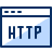 Window Http Icon from Cyber Duotone Set