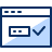 Window Login Confirm Icon from Cyber Duotone Set