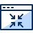 Window Shrink Icon from Cyber Duotone Set