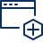 Window Add Icon from Cyber Line Set