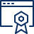 Window Badge Icon from Cyber Line Set