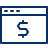Window Cash 1 Icon from Cyber Line Set