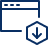 Window Download 2 Icon from Cyber Line Set
