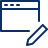 Window Edit 2 Icon from Cyber Line Set