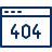 Window Error Icon from Cyber Line Set