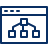 Window Hierarchy 1 Icon from Cyber Line Set