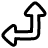 Arrow Bottom Right Corner icon - Free transparent PNG, SVG. No Sign up needed.