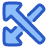 Arrow Crossover Left icon - Free transparent PNG, SVG. No Sign up needed.