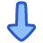 Arrow Down 1 icon - Free transparent PNG, SVG. No Sign up needed.