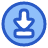 Arrow Down Circle 2 icon - Free transparent PNG, SVG. No Sign up needed.
