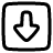 Arrow Down Square icon - Free transparent PNG, SVG. No Sign up needed.